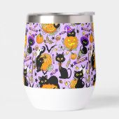 Chats noirs citrouille Halloween Candy (Gauche)