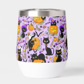 Chats noirs citrouille Halloween Candy (Arrière)