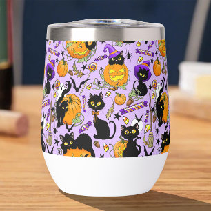 Chats noirs citrouille Halloween Candy