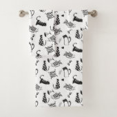 Chats noirs et blancs cool (En situation)