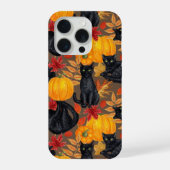 Chats noirs et citrouilles 2 (Verso)