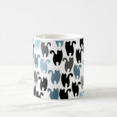 Chats noirs et mug d'amis (Centre)