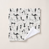Chats noirs Kooky (Gant de toilette)
