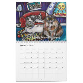 Chats par le calendrier d'Angie 2012 (Feb 2026)