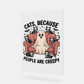 Chats Parce Que Les Gens Sont Déplaisants Fantôme  (Angle)