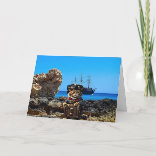 Chats pirates. Carte (Devant)