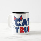 Chats pour Trump Coffee Mug 2024 (Devant gauche)