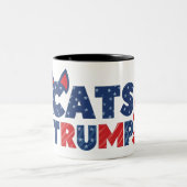 Chats pour Trump Coffee Mug 2024 (Centre)