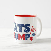 Chats pour Trump Coffee Mug 2024 (Devant droit)