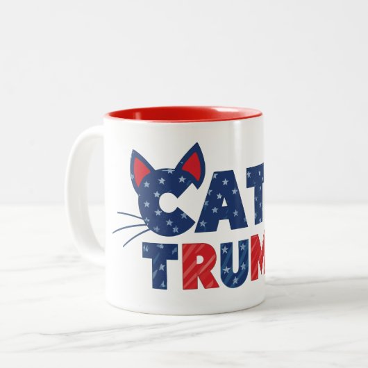 Chats pour Trump Coffee Mug 2024 (Devant gauche)