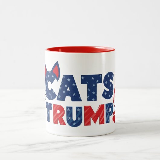 Chats pour Trump Coffee Mug 2024 (Centre)