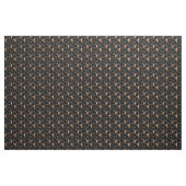 Chats Prim Halloween, Citrouilles, Balais, Tissu 5 (Yard)