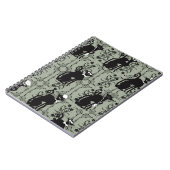 Chats professionnels, assortis, cahier de 80 pages (Côté gauche)