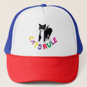 chats règle camionneurs casquette amoureux des cha (Devant)