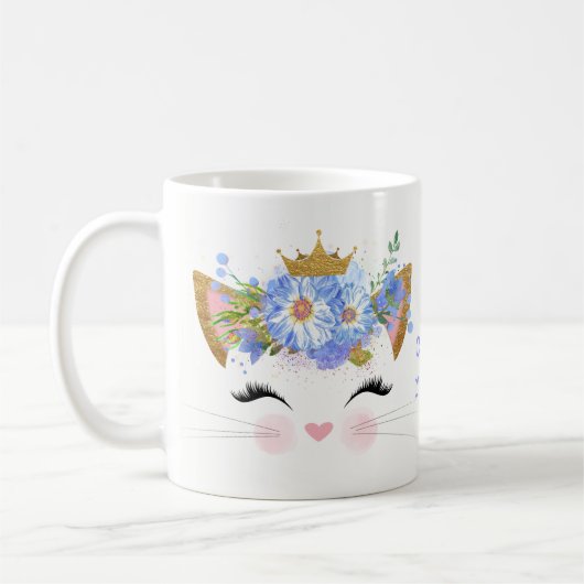 Chats Règle Princesse Kitty Mug (Gauche)