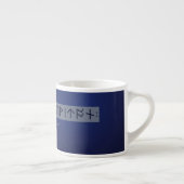 Chats Règle Runic Espresso Mug (Droite)
