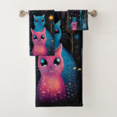 Chats rose bleu (En situation)