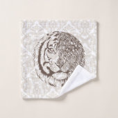 Chats sauvages - Ensemble de serviettes de bain (Gant de toilette)