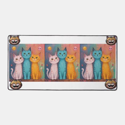 chats souriants (Recto)