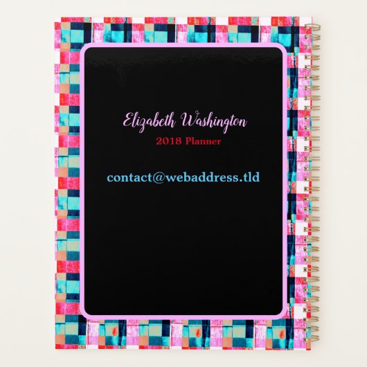 Chats Style Pop Art, Impression Art, Décor Maximal (Dos)