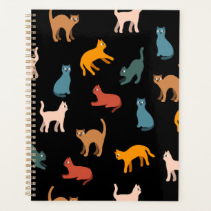 Chats sur le noir