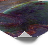 Chats sur un piano Poster d'Antiquité Vintage (Coin)