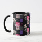 Chats-un-Tonic Patchwork Chat Mug (Gauche)