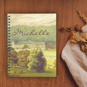 Chatsworth Derbyshire Jane Austen Darcy Pemberly Notitieboek