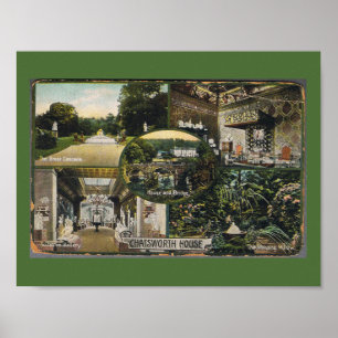Chatsworth House Poster