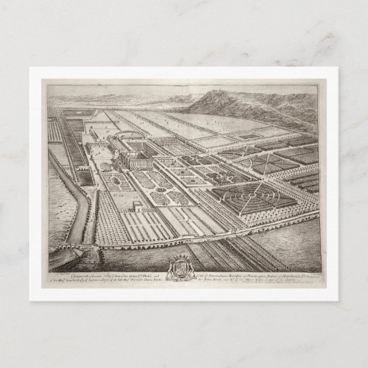 Chatsworth House, zetel van William Cavendish (164 Briefkaart (Voorkant)