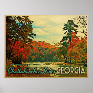 Chattahoochee Georgia Poster