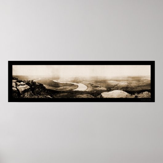 Chattanooga Foto 1864 Poster (Voorkant)