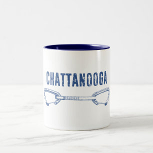 Chattanooga-klimmer Tweekleurige Koffiemok