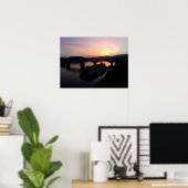 Chattanooga op Sunset Poster (Thuiskantoor)