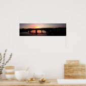 Chattanooga op zonnepanoramisch poster (Keuken)