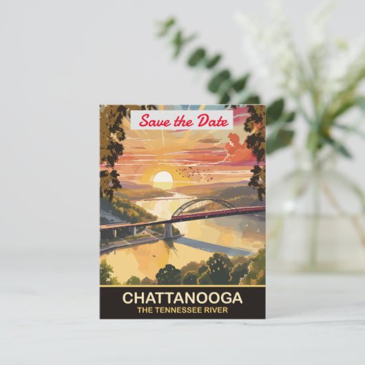 Chattanooga, rivier Tennessee, Save The Date (Staand voorkant)