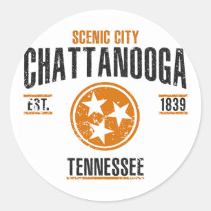 Chattanooga Ronde Sticker