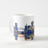 Chattanooga Skyline Koffiemok (Voorkant links)