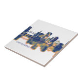 Chattanooga Skyline Tegeltje (Zijkant)