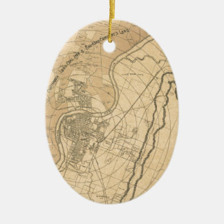 Chattanooga Tennessee 1870 Keramisch Ornament