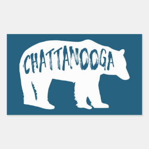 Chattanooga Tennessee Beer Rechthoekige Sticker
