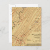 Chattanooga, Tennessee Briefkaart (Voorkant / Achterkant)