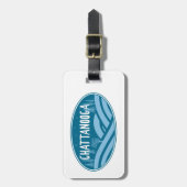 Chattanooga Tennessee buitenshuis Bagagelabel (Voorkant verticaal)