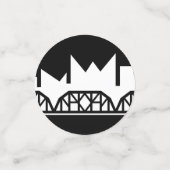 Chattanooga Tennessee Confetti (Kleine voorkant)