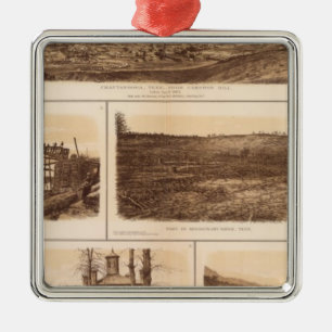 Chattanooga Tennessee Metalen Ornament