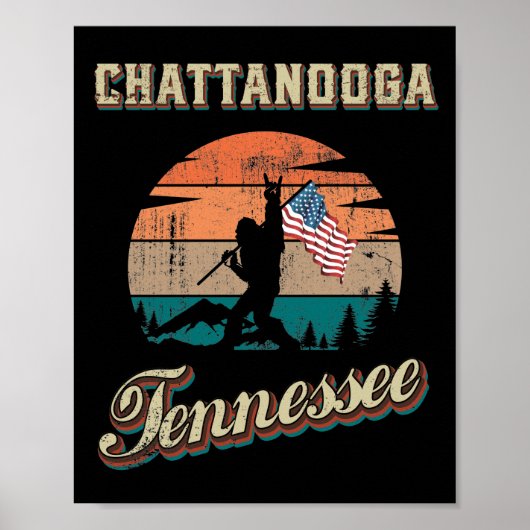 Chattanooga Tennessee Poster (Voorkant)