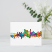 Chattanooga Tennessee Skyline Briefkaart (Staand voorkant)