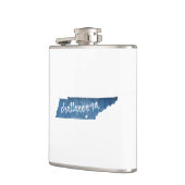 Chattanooga Tennessee Wood Graan Heupfles (Links)