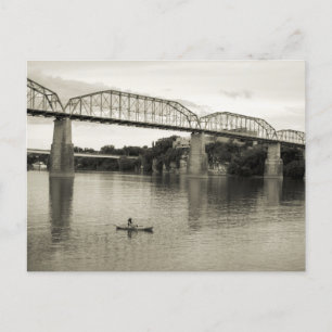 Chattanooga, TN - Walnut Street Bridge Briefkaart