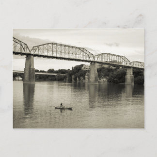 Chattanooga, TN - Walnut Street Bridge Briefkaart